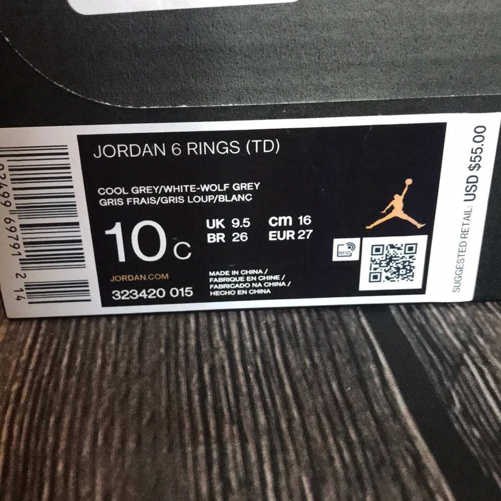 Jordan 6 Rings - Picture 5 of 6